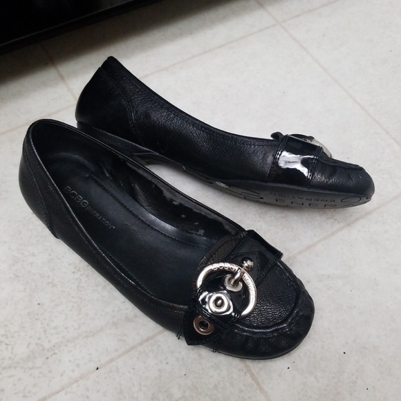 BCBG leather ballet flats loafers shoes - Picture 2 of 8